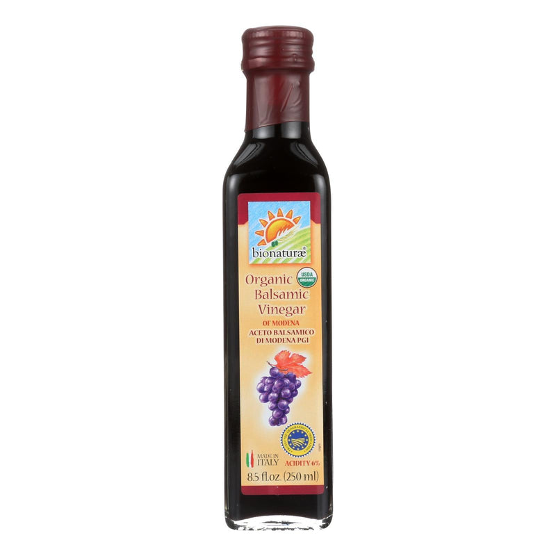 Bionaturae Balsamic Vinegar - Gluten Free - Case Of 12 - 8.5 Fl Oz. - Orca Market