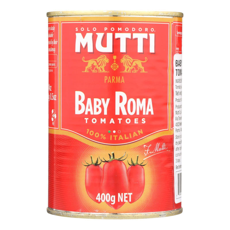 Mutti Parma, Baby Roma Tomatoes - Case Of 12 - 14 Oz