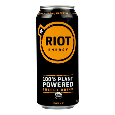 Riot Energy - Enrg Drink Mango - Case Of 12-16 Oz - Orca Market