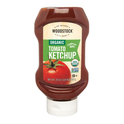 Woodstock Organic Tomato Ketchup - Case Of 12 - 20 Oz - Orca Market