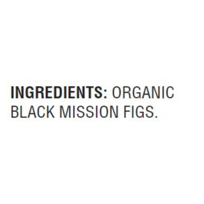 Woodstock Organic Unsweetened Black Mission Figs - Case Of 8 - 10 Oz - Orca Market