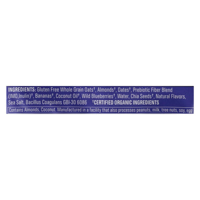 Core Foods - Bar Probiotic Blueberry - Case Of 8 - 2 Oz - Orca Market