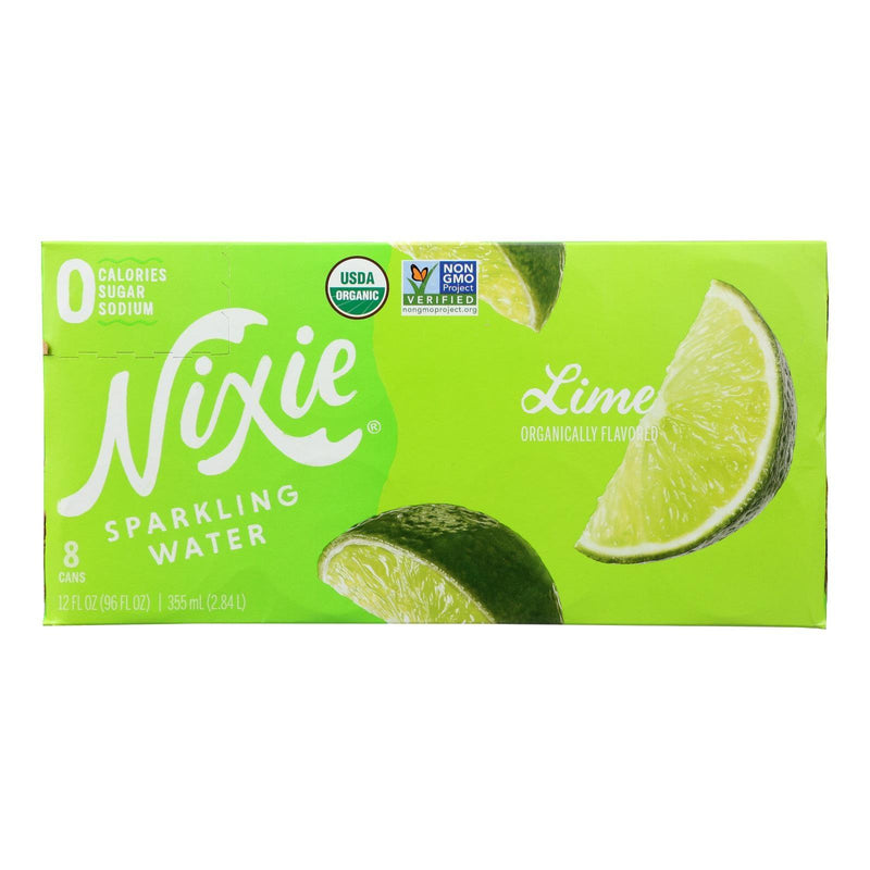 Nixie Sparkling Water - Sparkling Water Lime - Case Of 3 - 8/12 Fz - Orca Market