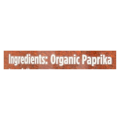 Spicely Organics - Organic Paprika - Case Of 3 - 1.7 Oz. - Orca Market