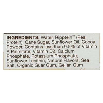 Ripple Foods Ripple Aseptic Chocolate Plant Based With Pea Protein - Case Of 4 - 4/8 Fz - Orca Market