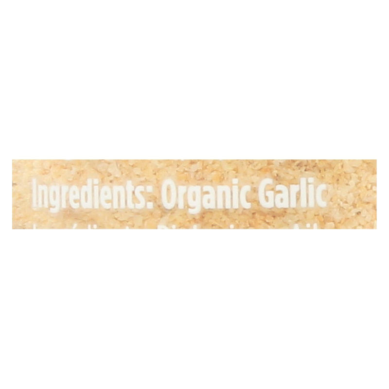 Spicely Organics - Organic Garlic - Granulates - Case Of 3 - 2 Oz. - Orca Market