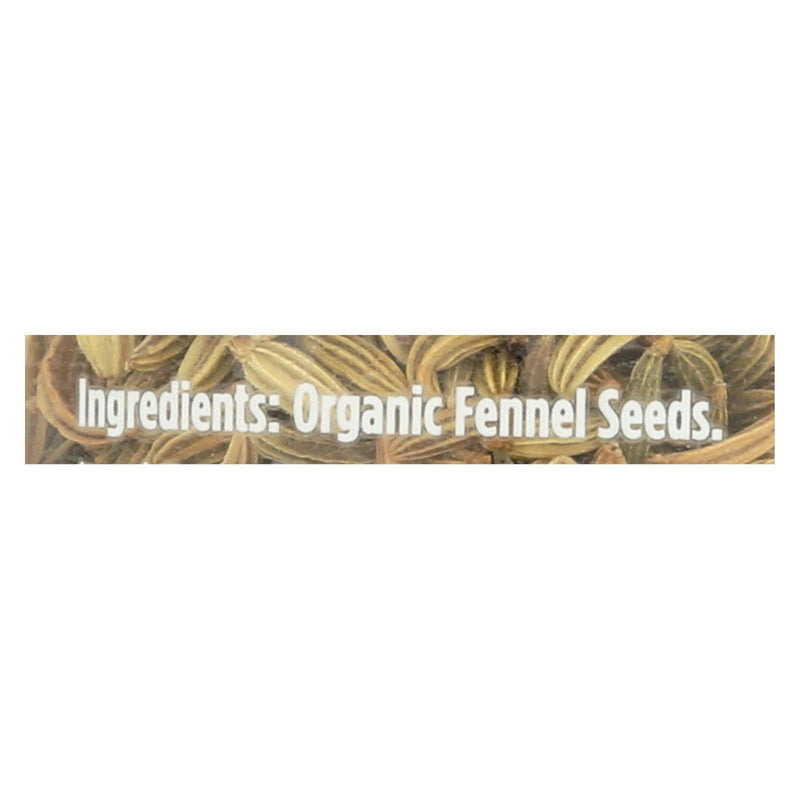 Spicely Organics - Organic Fennel - Seeds - Case Of 3 - 1.1 Oz. - Orca Market