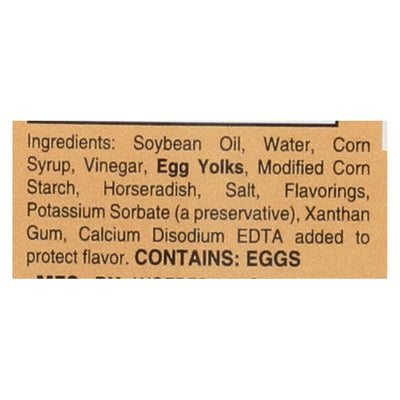 Woeber's Sandwich Pal Smoky Horseradish Sauce - Case Of 6 - 16 Fl Oz. - Orca Market