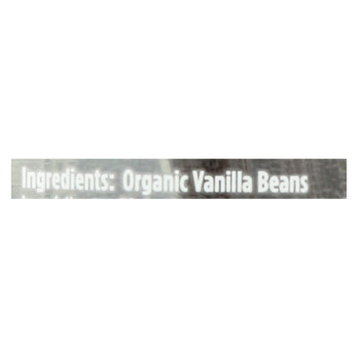 Spicely Organics - Organic Vanilla Bean - Case Of 3 - 2 Count - Orca Market