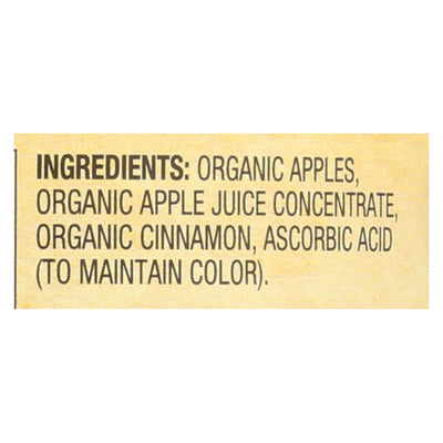 Santa Cruz Organic Apple Sauce - Cinnamon - Case Of 12 - 23 Oz. - Orca Market