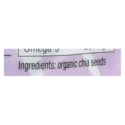 Mamma Chia Chia Seed - Organic - Black - Case Of 4 - 12 Oz - Orca Market