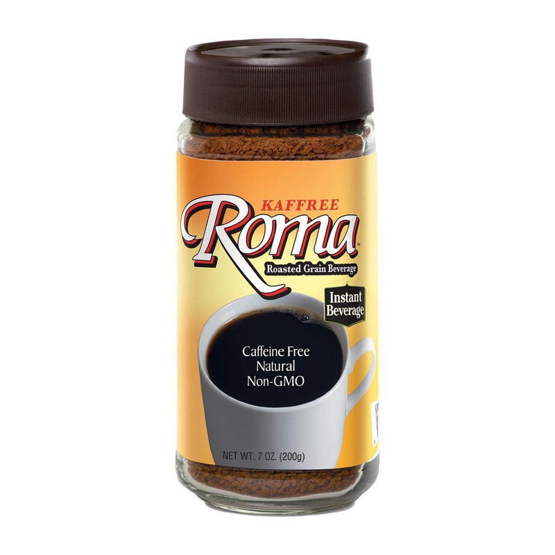 Kaffree Instant Roasted Grain Beverage - Roma - Case Of 6 - 7 Oz. - Orca Market