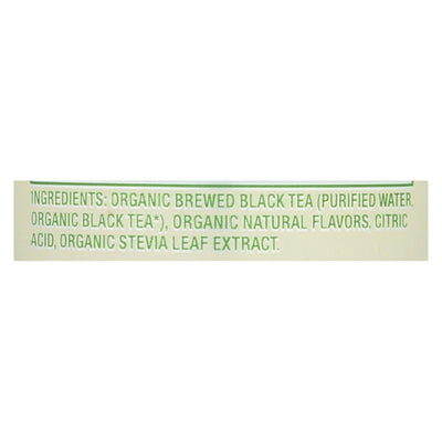 Zevia Organic Sweetened Black Tea - Case Of 12 - 12 Fz - Orca Market