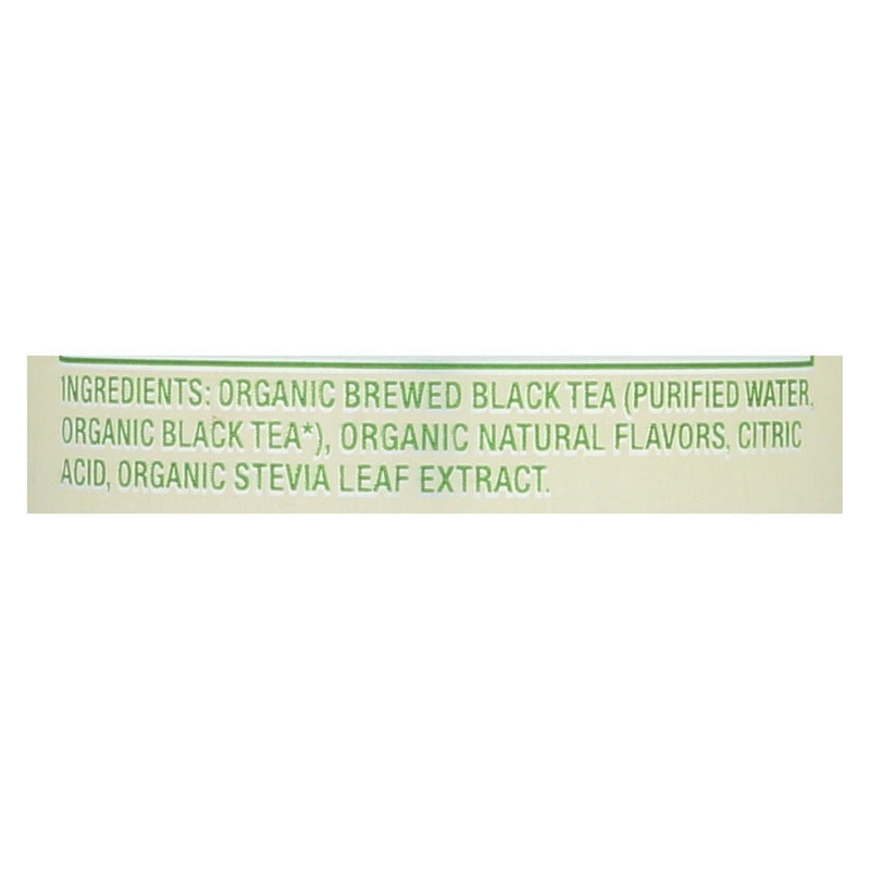 Zevia Organic Sweetened Black Tea - Case Of 12 - 12 Fz - Orca Market