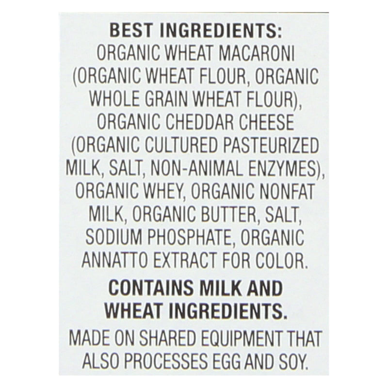 Annies Homegrown Macaroni And Cheese - Organic - Grass Fed - Classic Mild Cheddar - 6 Oz - Case Of 12 - Orca Market