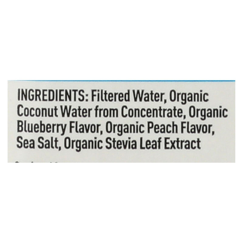 Nooma Electrolite Drink - Organic - Blueberry Peach - Case Of 12 - 16.9 Fl Oz - Orca Market