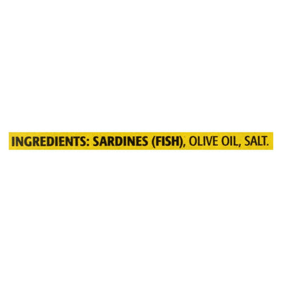 Season Brand Sardines In Pure Olive Oil - Salt Added - Case Of 12 - 4.375 Oz. - Orca Market