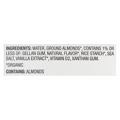 Pacific Natural Foods Almond Original - Unsweetened - Case Of 12 - 32 Fl Oz. - Orca Market