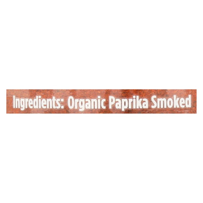 Spicely Organics - Organic Paprika - Smoked - Case Of 3 - 1.7 Oz. - Orca Market