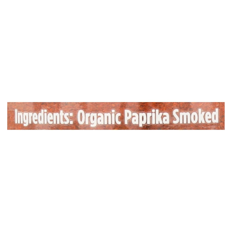 Spicely Organics - Organic Paprika - Smoked - Case Of 3 - 1.7 Oz. - Orca Market