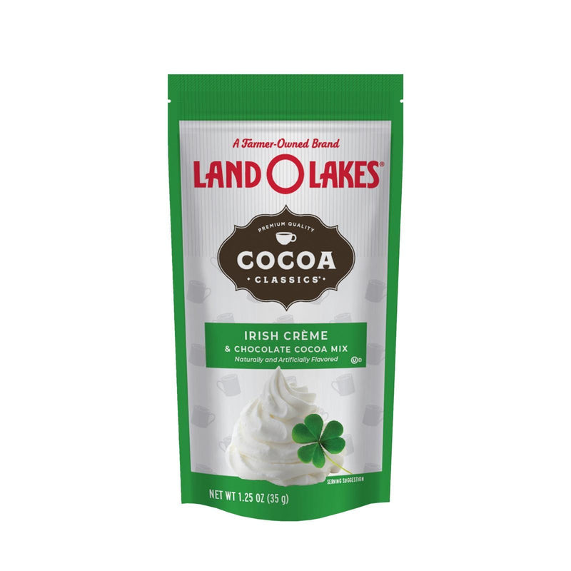 Land O Lakes Cocoa Classic Mix - Irish Creme And Chocolate - 1.25 Oz - Case Of 12 - Orca Market