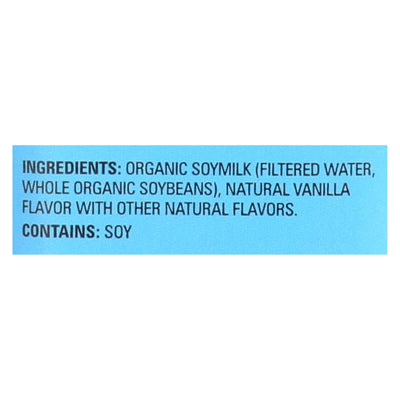 Westsoy Organic Vanilla - Unsweetened - Case Of 12 - 32 Fl Oz. - Orca Market