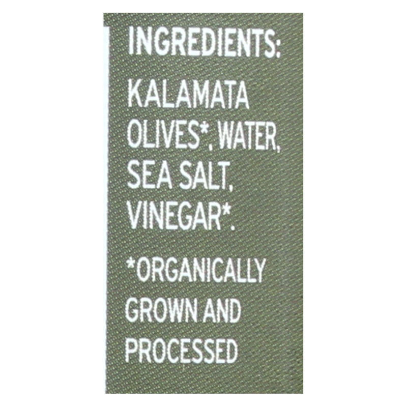 Gaea Olives - Organic - Kalamata - Pitted - Original - 5.6 Oz - Case Of 8 - Orca Market