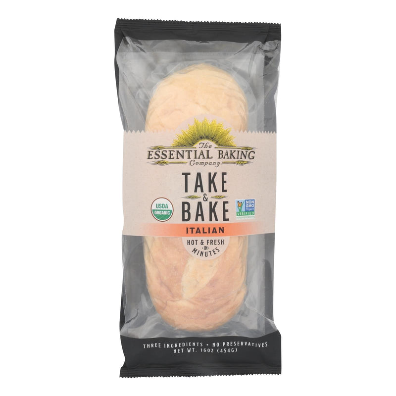 Essential Baking Company - Bread Take & Bake Italian - Case Of 16 - 16 Oz - Orca Market