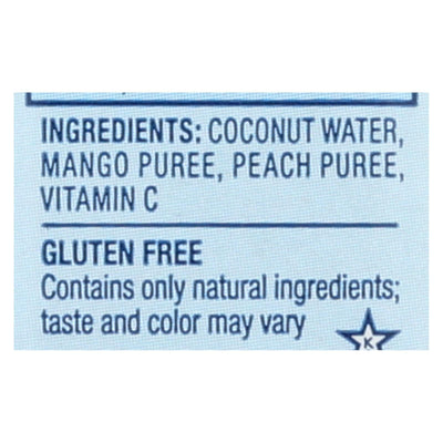 Vita Coco Coconut Water - Peach And Mango - Case Of 12 - 500 Ml - Orca Market