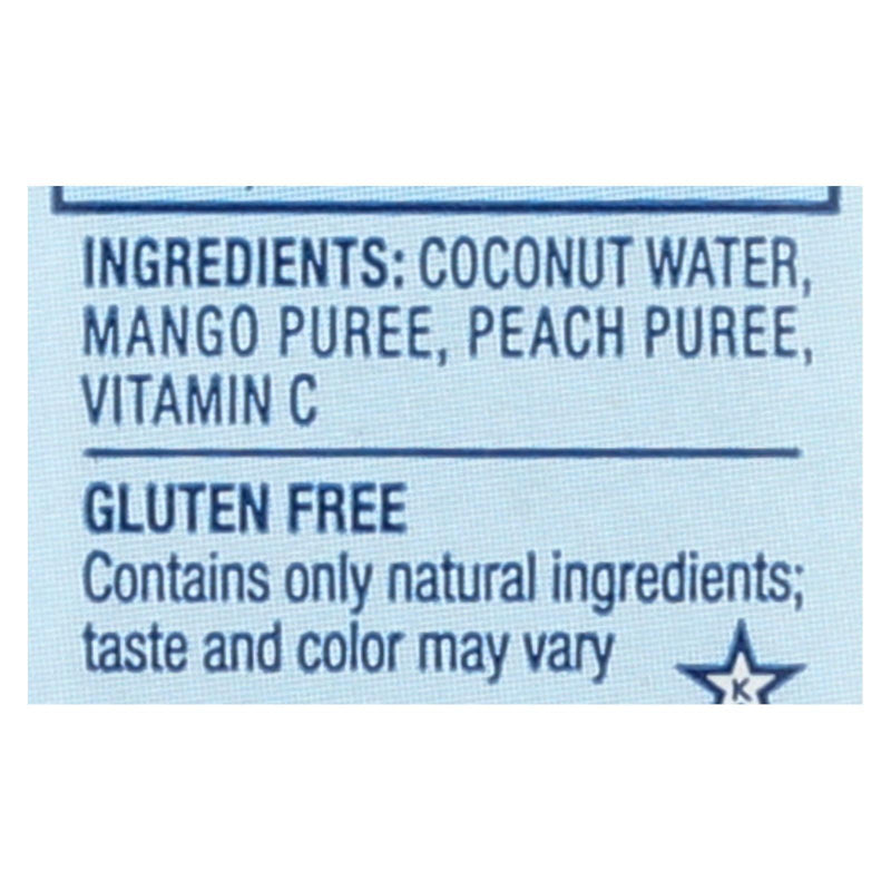 Vita Coco Coconut Water - Peach And Mango - Case Of 12 - 500 Ml - Orca Market