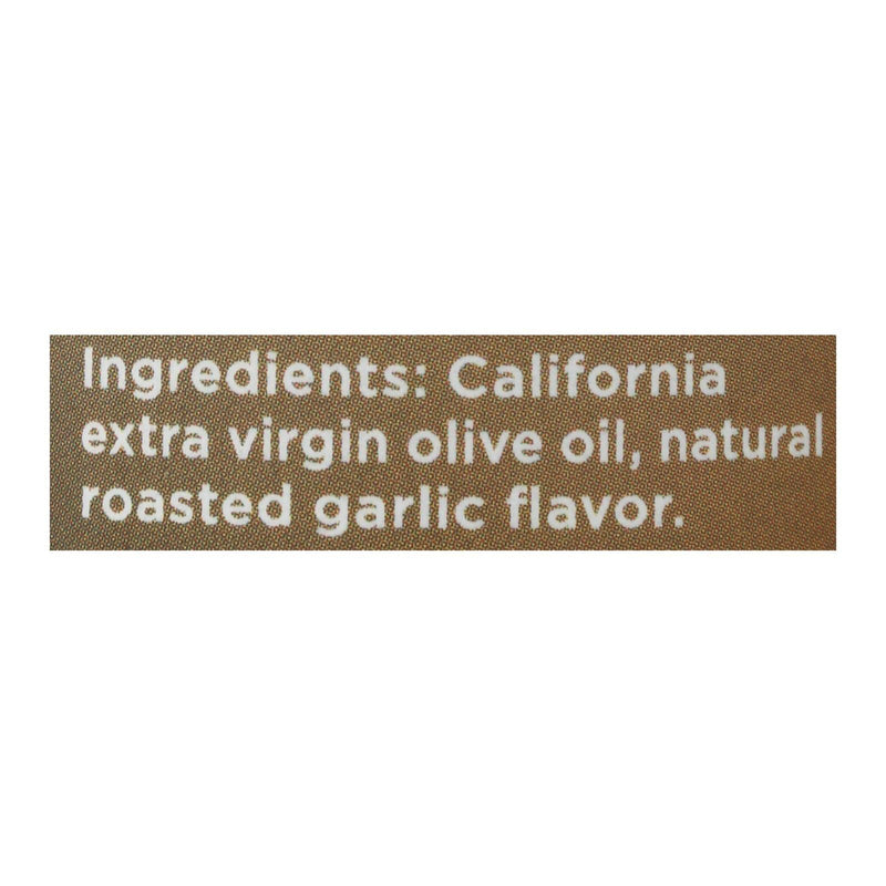 O Olive Oil Roasted Garlic Olive Oil - Case Of 6 - 8.5 Fz - Orca Market