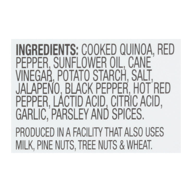 Cucina And Amore - Quinoa Meals - Spicy Jalapeno And Roasted Peppers - Case Of 6 - 7.9 Oz. - Orca Market