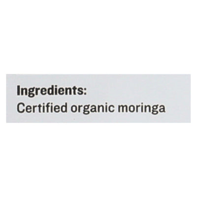 Sunfood Superfoods Organic Moringa Powder - 1 Each - 8 Oz - Orca Market