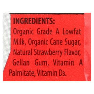 Horizon Organic Dairy Low-fat Milk - Strawberry - Case Of 3 - 8 Fl Oz. - Orca Market