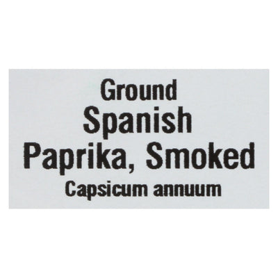 Frontier Herb Paprika Powder Smoked Spanish Ground - Single Bulk Item - 1lb - Orca Market