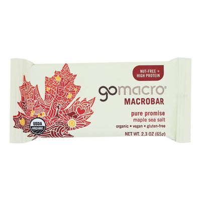 Gomacro - Bars Maple Sea Salt - Case Of 12 - 2.3 Oz - Orca Market