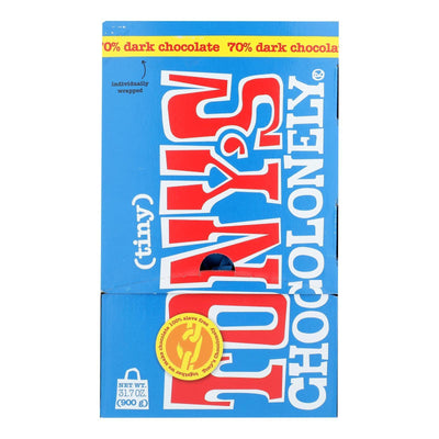 Tony's Chocolonely - Tt Dark Bulk Pck 100 Bites - 1 Each 1-31.7 Oz