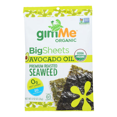 Gimme Seaweed Snacks - Seawd Snack Avocado Oil - Case Of 10-.92 Oz - Orca Market