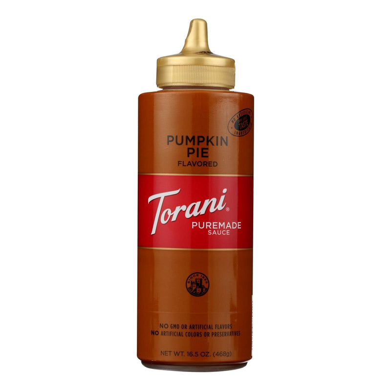 Torani - Sauce Puremade Pumpkin Spice - Case Of 4-16.5 Oz