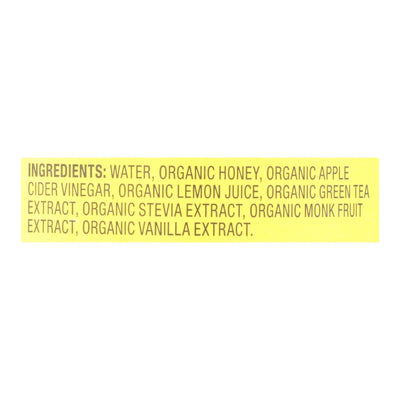 Bragg - Apple Cider Vinegar Honey Green Tea Refresh - Case Of 12-16 Fz - Orca Market