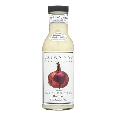 Brianna's - Salad Dressing - Creamy Blue Cheese - Case Of 6 - 12 Fl Oz. - Orca Market