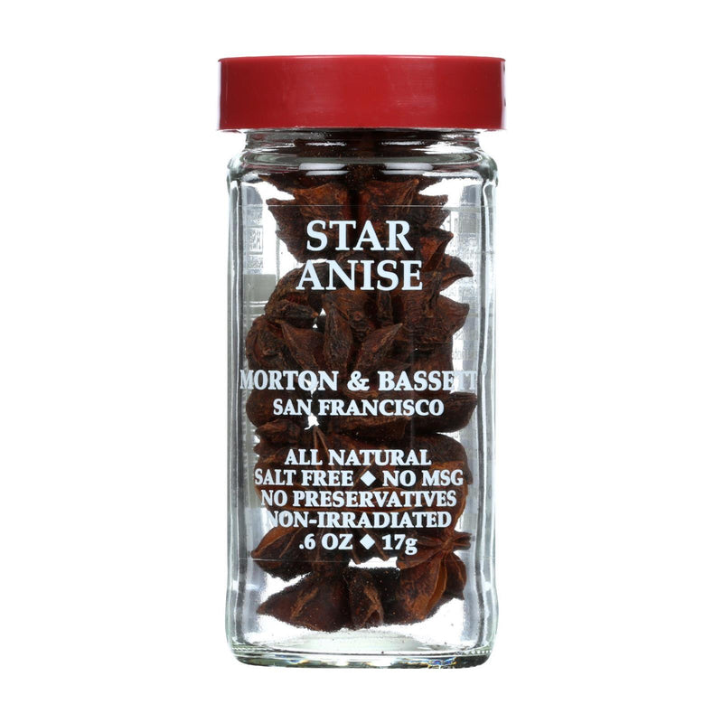 Morton And Bassett Seasoning - Star Anise - .6 Oz - Case Of 3 - Orca Market