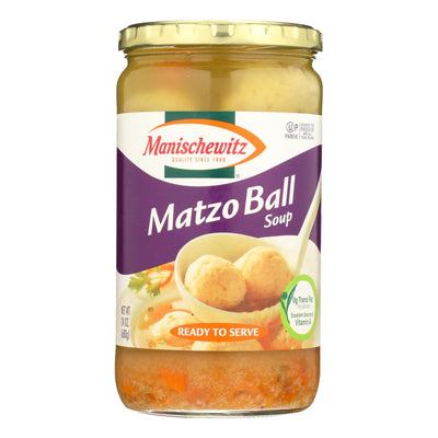 Manischewitz Soup Matzo Ball - Case Of 12 - 24 Oz. - Orca Market