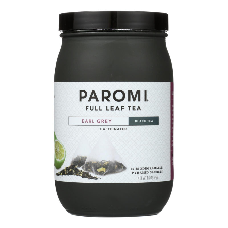 Paromi Tea - Tea Earl Grey Pyramid - Case Of 6-15 Ct - Orca Market