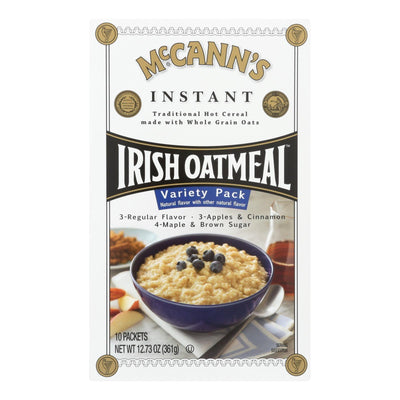 Mccann's Irish Oatmeal Instant Irish Oatmeal Variety Pack - Case Of 12 - 12.73 Oz. - Orca Market