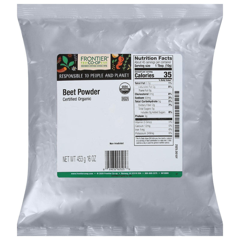 Frontier Herb - Beet Powder - 1 Each Lbs. - Orca Market