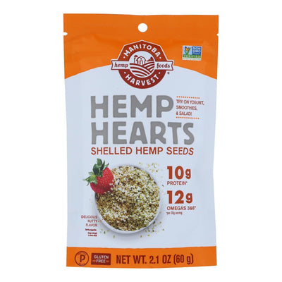 Manitoba Harvest Natural Hemp Hearts - Case Of 12 - 2 Oz - Orca Market