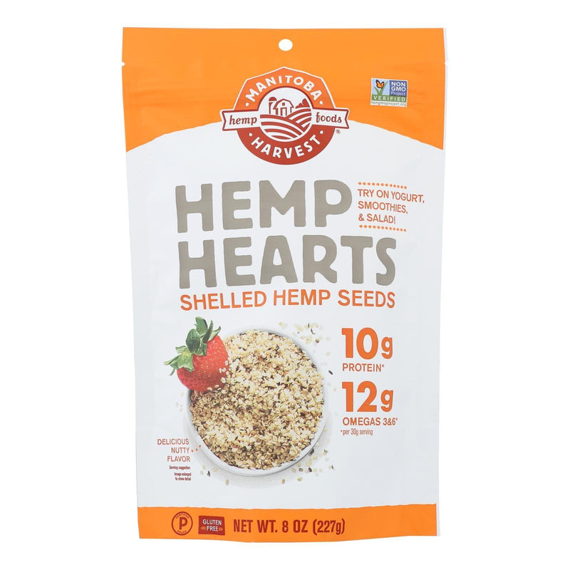 Manitoba Harvest Shelled Hemp Hearts Hemp Seed - Case Of 8 - 8 Oz - Orca Market