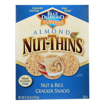 Blue Diamond - Nut Thins - Almond - Case Of 12 - 4.25 Oz. - Orca Market