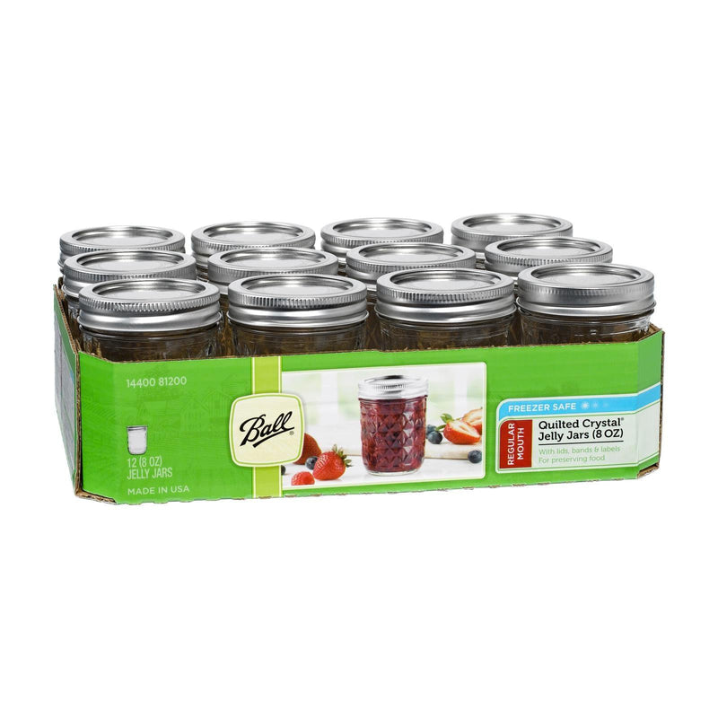 Ball Canning Jelly Jar 8oz - Case Of 1 - 12 Count - Orca Market